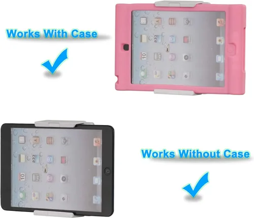 Vista 8 de Soporte de pared para teléfonos, soporte de pared para teléfonos y tabletas, se adapta a superficies lisas y rugosas (blanco)