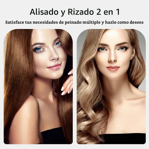 Vista 7 de Mini plancha plana de 1/2", alisadora de pelo de titanio turmalina para cabello corto Negro