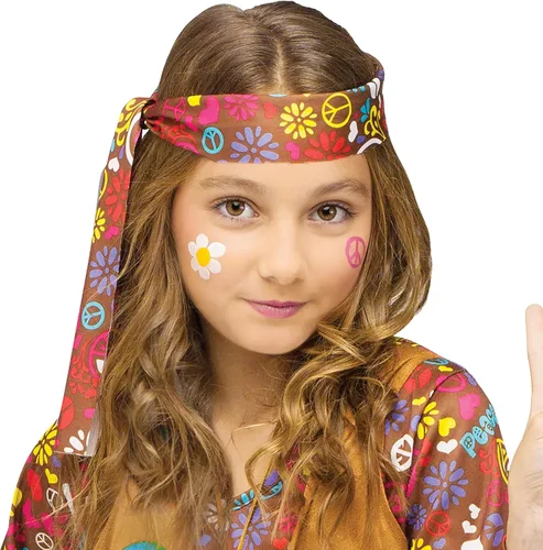 Vista 5 de Fun World Child Peace & Love Hippie Costume