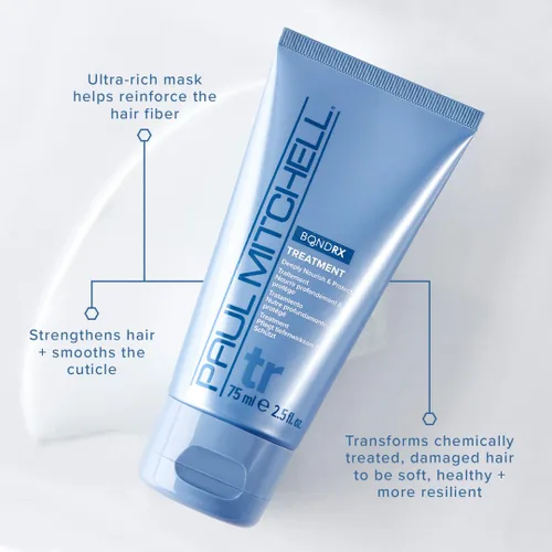 Vista 2 de Paul Mitchell Bond Rx Treatment, Deeply Nourishes + Protects, For Chemically Treated + Damaged Hair