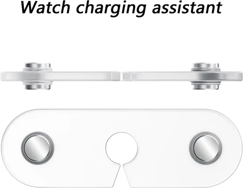 Vista 6 de Magnetic Charging Adapters Connector for Smartwatch Models Facilitates Charging Without Protective Case