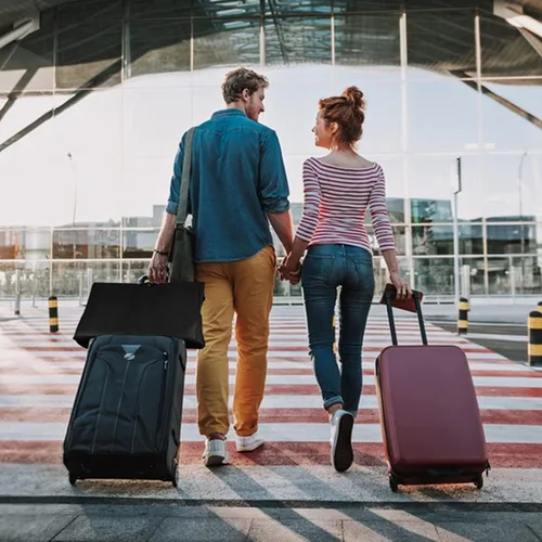 Vista 6 de Bolsas de ropa para viajes, paquete de 2 bolsas de ropa colgantes de 43 pulgadas para hombres, cremallera de doble cara y 3 bolsillos grandes