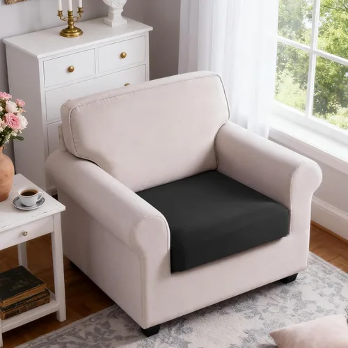 Vista 2 de TAOCOCO Fundas de Cojines de Sofá Elásticas Fundas de Asiento de Silla para Sillón, Fundas de Asiento de Sofá de 1 Pieza Protector de Muebles Suave