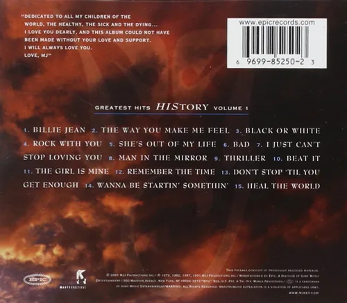 Vista 2 de Greatest Hits - History, Vol. 1