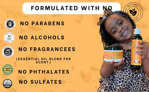 Vista 9 de J 'organic Soluciones Kids Humectante diario con Marshmallow raíces y aceite de aguacate