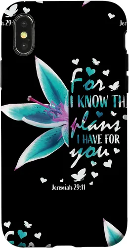 Vista 5 de Bible Verse Phone Cases Christian Gifts Women Jeremiah 29 11 Case for iPhone 17