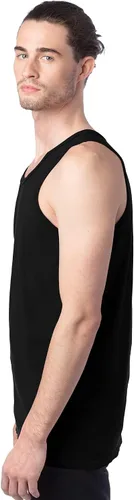 Vista 3 de Hanes Originals Garment Dyed, 100% camisetas de algodón sin mangas para hombres, camisas sin mangas