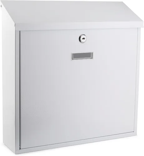 Vista 28 de Caja de Donación de Metal - Caja de Sugerencias con Ranura y Cerradura - Caja de Seguridad para Dinero - Caja de Depósito Segura - Caja