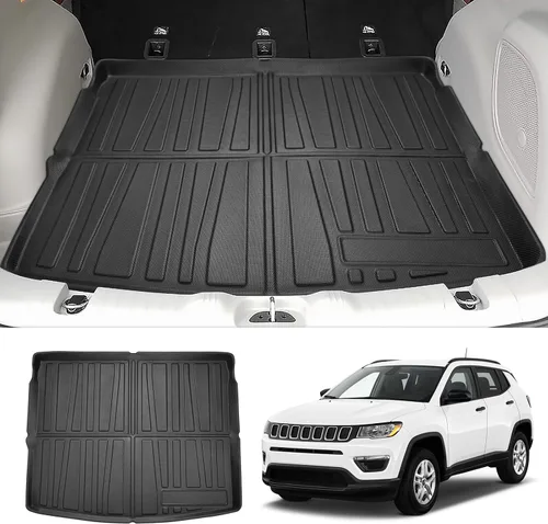 Vista 14 de Revestimiento de carga para Audi A4 / S4 2017 2018 2019 2020 2021 2022 2023 2024 Tapete de carga resistente (no para modelos A4 All-Road)