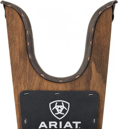 Vista 2 de ARIAT Small Stained Wood Boot Jack with Padded Edge