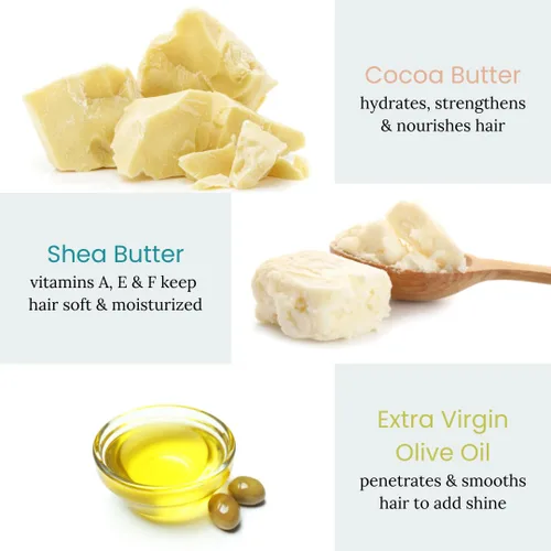 Vista 2 de Barra de champú natural de vainilla de coco para cabello seco pH equilibrado, seguro para el color Sin SLS, sin plástico, sin crueldad, vegano