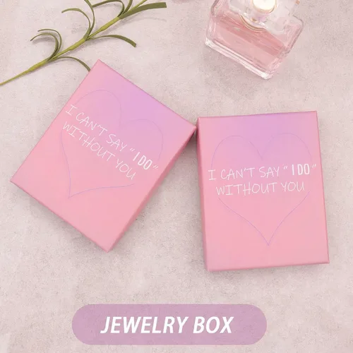 Vista 6 de Juego de joyas de dama de honor para mujer, chapado en oro de 18 quilates, plata y oro rosa, dije de nudo de amor con collar de perlas, aretes