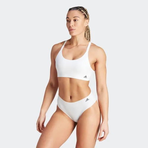 Vista 2 de adidas Sujetador sin costuras sin costuras Micro Flex para mujer