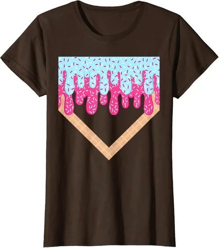 Vista 22 de Baseball Drip Boys Home Plate Ice Cream Sport Players & Fans Camiseta