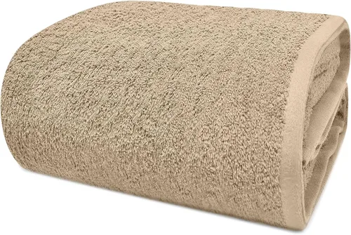 Vista 17 de DAN RIVER Paquete de 1 sábana de baño de 40x80 pulgadas, sábanas de baño jumbo para adultos, toallas grandes gruesas y absorbentes - Aguamarina