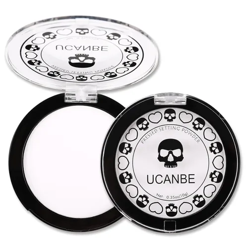 Vista 17 de UCANBE Base de maquillaje facial y corporal en crema negra, pintura de grasa profesional no tóxica, paleta de pintura facial para Halloween
