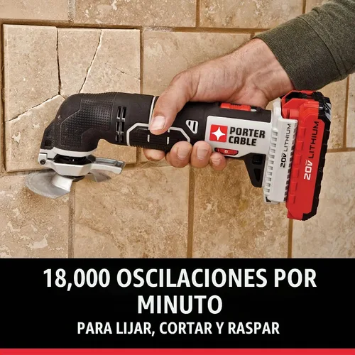 Vista 7 de PORTER-CABLE Kit combinado de 6 herramientas de 20 V MAX* Juego de taladro inalámbrico, destornillador de impacto, sierra circular, sierra