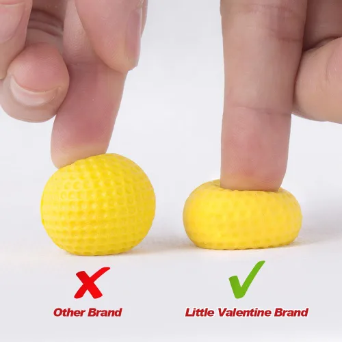 Vista 4 de Little Valentine Paquete de recarga de 100 rondas para Nerf Rival
