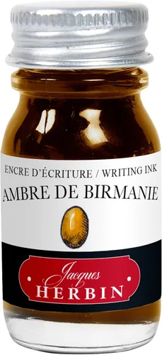 Vista 31 de Tinta para pluma estilográfica Herbin - Botella de 10 ml - Perle Noire