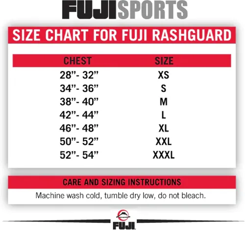 Vista 7 de FUJI Standard Jiu Jitsu Rashguard