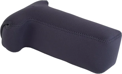 Vista 4 de OP/TECH USA Soft Pouch – Estuche compacto para cámara digital, bolsa ligera para accesorios, elegante funda de neopreno para DSLR, perfecta