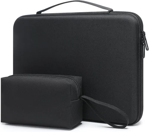 Vista 9 de HYZUO Funda rígida para portátil de 15-16 pulgadas para MacBook, color Beige