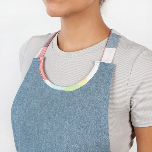 Vista 3 de Now Designs Delantal pequeño, a cuadros, 25 pulgadas de ancho x 28 pulgadas de alto