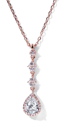 Vista 16 de TIANYU GEMS Collar con colgante de moissanita amarilla de 2 quilates para mujer, plata de ley chapada en oro amarillo de 18 quilates, pera amarilla
