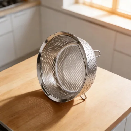 Vista 6 de 304 Stainless Steel Vegetable Steamer Basket, Foldable Insert for Pot & Pressure Cooker, 14-24cm Wide Steaming Rack for Fish Eggs, Dishwasher Safe(L)