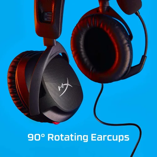 Vista 6 de HyperX Cloud Stinger 2 - Auriculares para juegos, auriculares DTS X Spatial Audio, auriculares ligeros sobre la oreja con micrófono, función