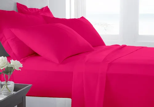 Vista 7 de Juego de ropa de cama de lujo de 4 piezas, 800 hilos, 100% algodón ultra suave, color negro, juego de ropa de cama transpirable de algodón de fibra