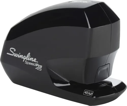Vista 5 de Swingline Grapadora eléctrica, Speed Pro 45, capacidad de 45 hojas, color negro (S7042155)