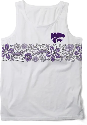 Vista 7 de Wes and Willy Camiseta sin mangas floral para hombre