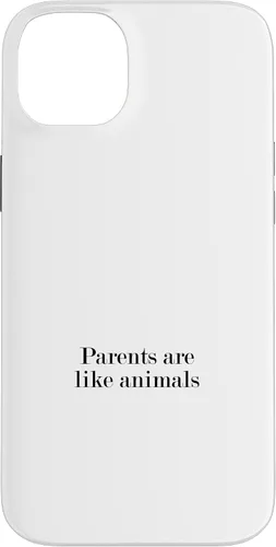 Vista 15 de iPhone 16 Parents are like animals Case