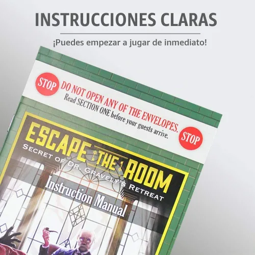 Vista 4 de Juego escapa de la habitación secreta, juego de retirada de Dr Gravely'S