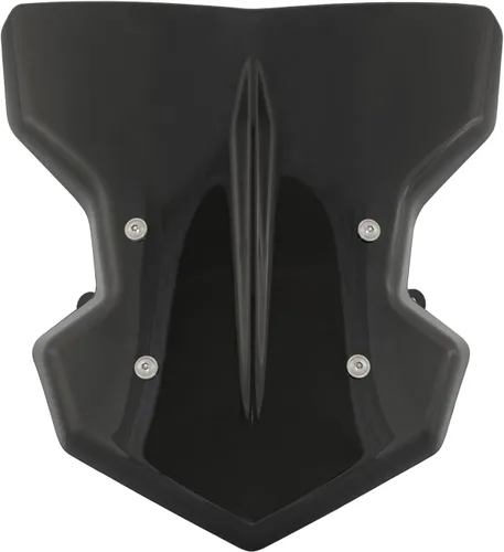 Vista 2 de GLoyer TAORIDER - Parabrisas delantero de motocicleta con soporte compatible con MT-03 MT-25 FZ03 FZ25 RM05 2020 2021 (color negro)