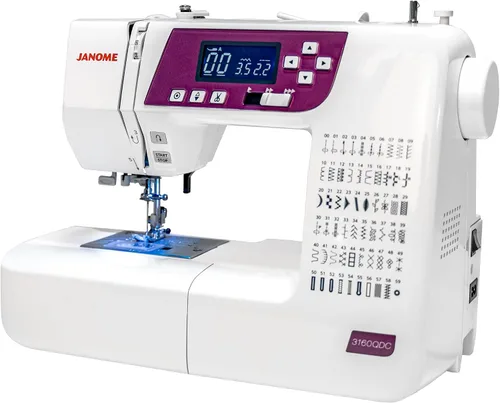 Vista 3 de Janome 3160QDC-G Máquina de coser y acolchar con kit de acolchado de regalo!