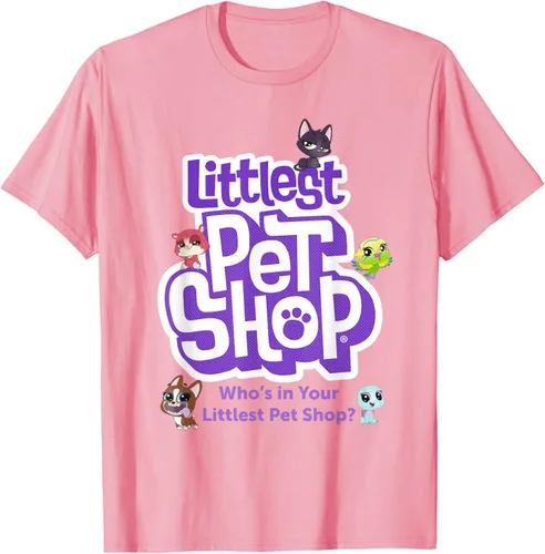 Vista 22 de Littlest Pet Shop ¿Quién está en tu tienda? Camiseta Blanco