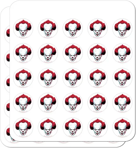 Vista 13 de IT Pennywise Come Home Planner Calendario Scrapbooking Craft Pegatinas