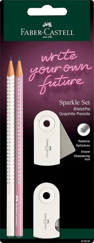 Vista 8 de Faber-Castell Sparkle 218482 - Set de escritura Coco/Gris