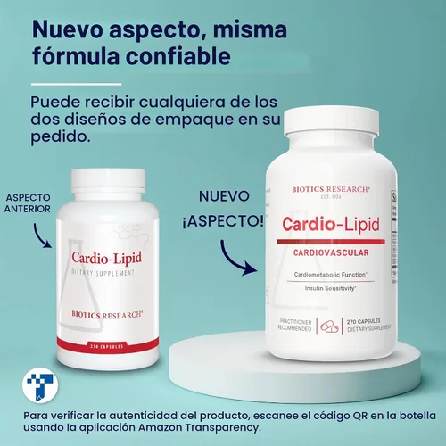 Vista 8 de BIOTICS RESEARCH Soporte cardiovascular Cardio-Lipid™ con arroz de levadura