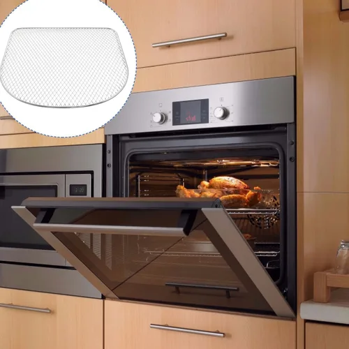 Vista 6 de Elegante bandeja de red para horno Cesta de freidora de aire para bandeja de malla de horno, cesta de malla para freír