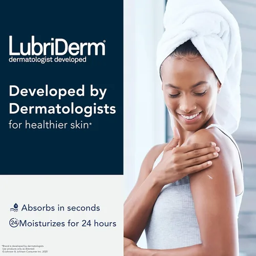 Vista 6 de Lubriderm Loción de terapia avanzada, sin fragancia, 6 onzas líquidas (paquete de 4)