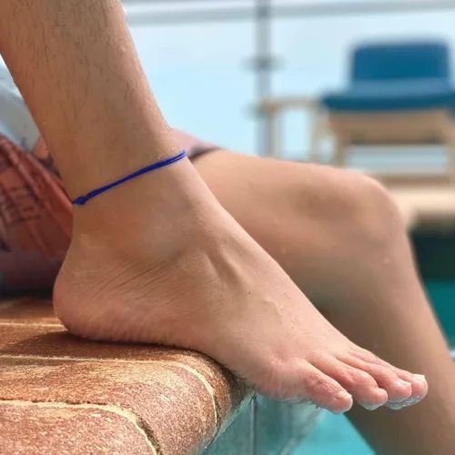 Vista 21 de Tobillera de cordón para hombres, mujeres, adolescentes y adultos, unisex, pulsera de tobillo para surfistas, playa, tobilleras, impermeables