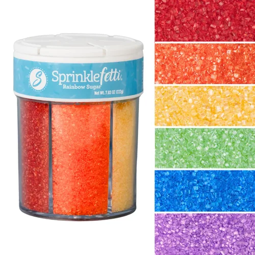 Vista 12 de Sweets Indeed Sprinklefetti Frasco de chispas de otoño de 6 celdas – 6 chispas de otoño surtidas