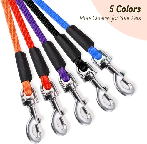 Vista 5 de Lynxking - Correa de control para perros - Correa larga de adiestramiento para perros - Línea de seguimiento con asa cómoda - Cuerda para cachorros