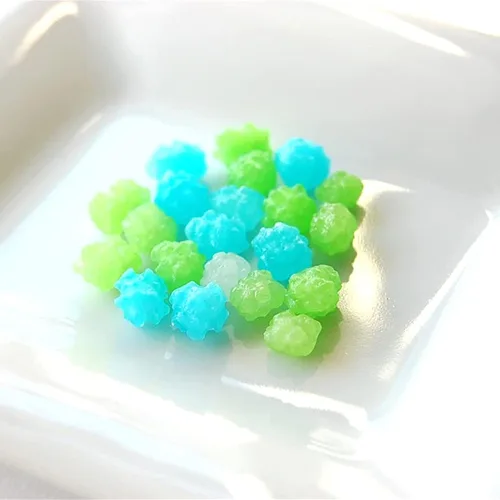 Vista 6 de MARUTA Candy Konpeito, Hanatsume, caramelo de azúcar japonés, 0.2oz 50count