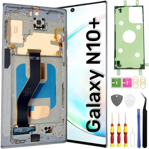 Vista 8 de OLED para Samsung Galaxy Note 10 Plus pantalla LCD reemplazo con marco nota 10+5G pantalla táctil digitalizador Asamblea kit de herramientas N975F