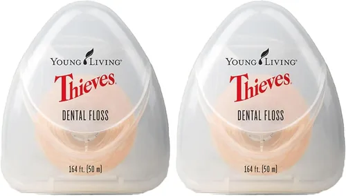 Vista 11 de Young Living Essential Oils - Hilo dental Thieves - 164 pies