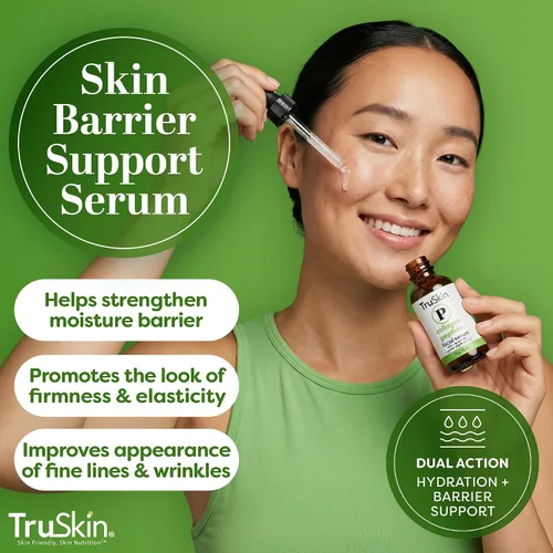 Vista 3 de TruSkin Pro Collagen Multi Peptides Serum para la cara – Suero facial antienvejecimiento con tripéptido-29 y ceramidas – Apoya el colágeno natural